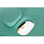 RestPro Classic 2 Blue Green Κρεβάτι Μασάζ Φυσικοθεραπείας Βαλίτσα Ξύλινο με θήκη φορητό